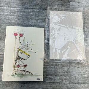 Tim Burton's Tragic Thoughts Journal Pin Cushion Queen 2003 NON-Working Lights